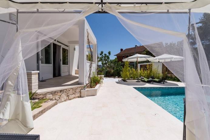 Luxury Apartment With Private Heated Pool Šibenik Exterior foto